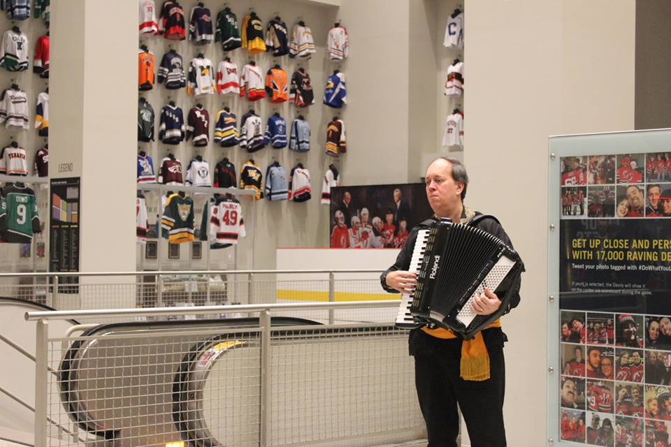 Ukrainian Night at the New Jersey Devils